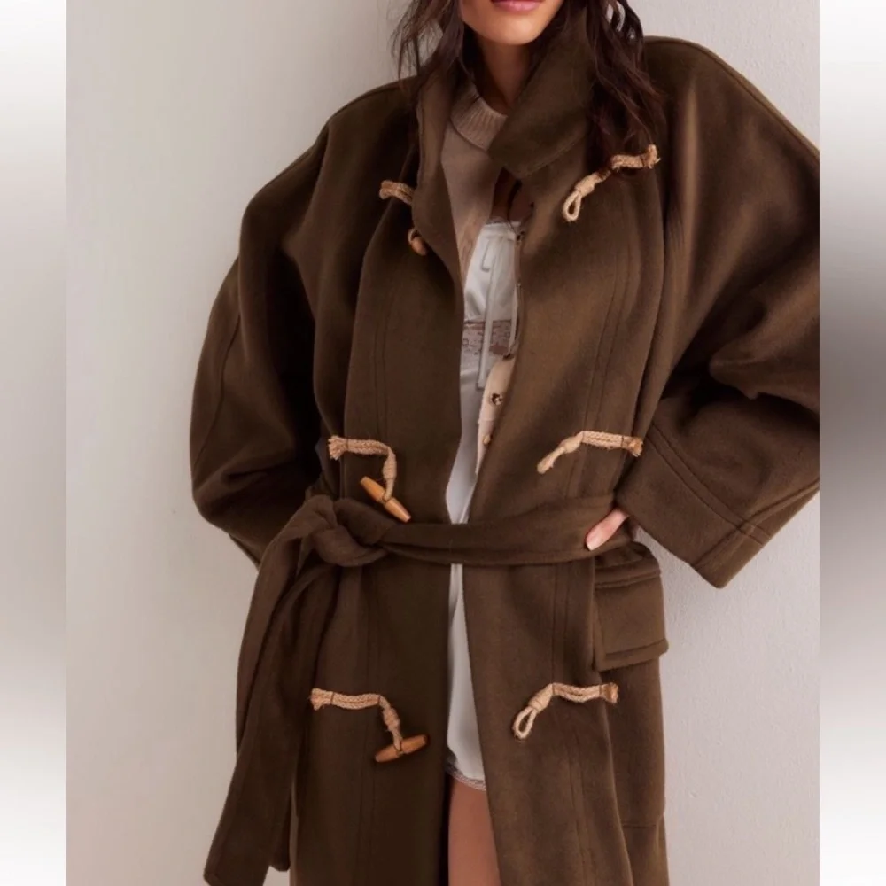 Free People Alma Duffle Coat - Picture 7 of 7